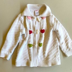 Gymboree Sweater with hearts